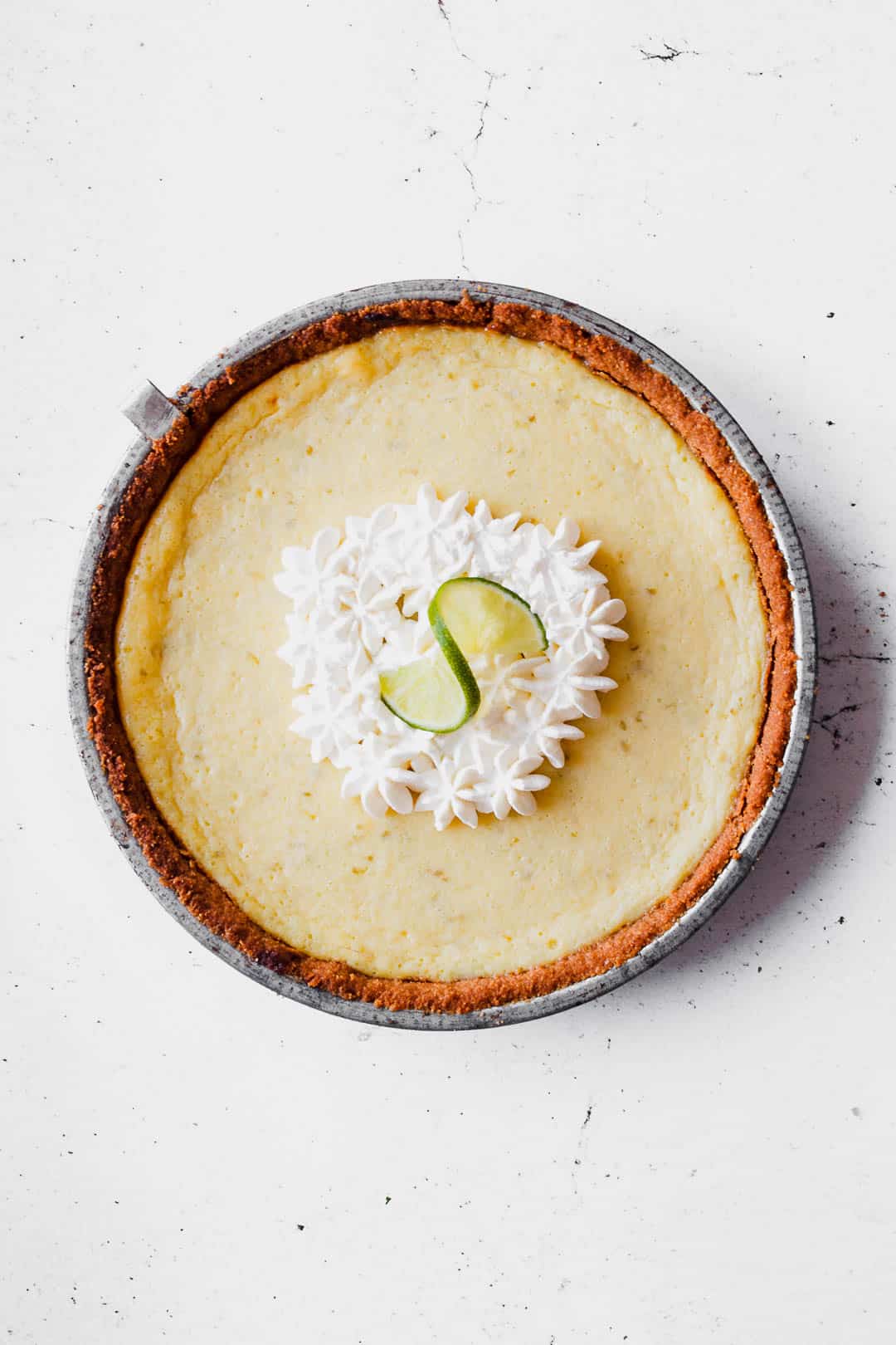 Key Lime Pie - opskrift på kage med lime