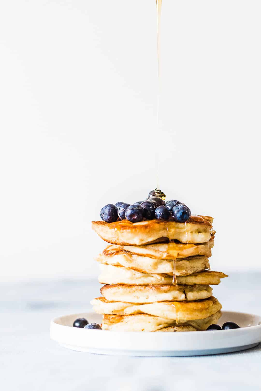 Amerikanske pandekager - tykke og luftige brunch pandekager