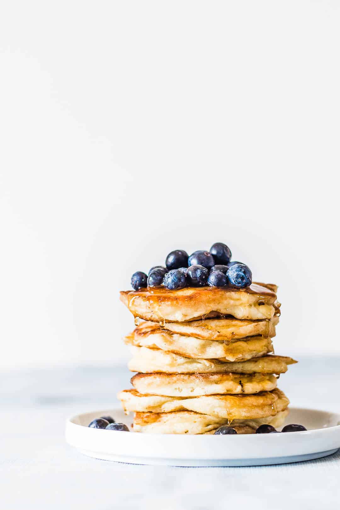 Amerikanske pandekager - tykke og luftige brunch pandekager