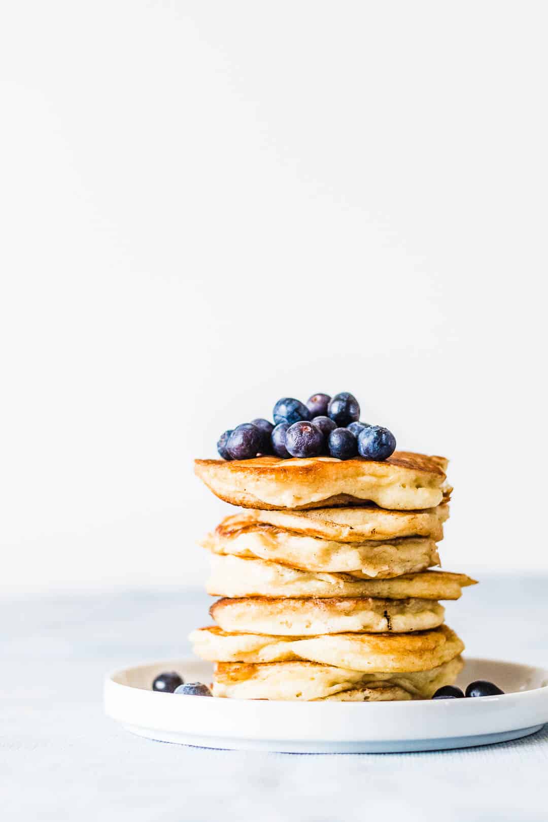 Amerikanske pandekager - tykke og luftige brunch pandekager