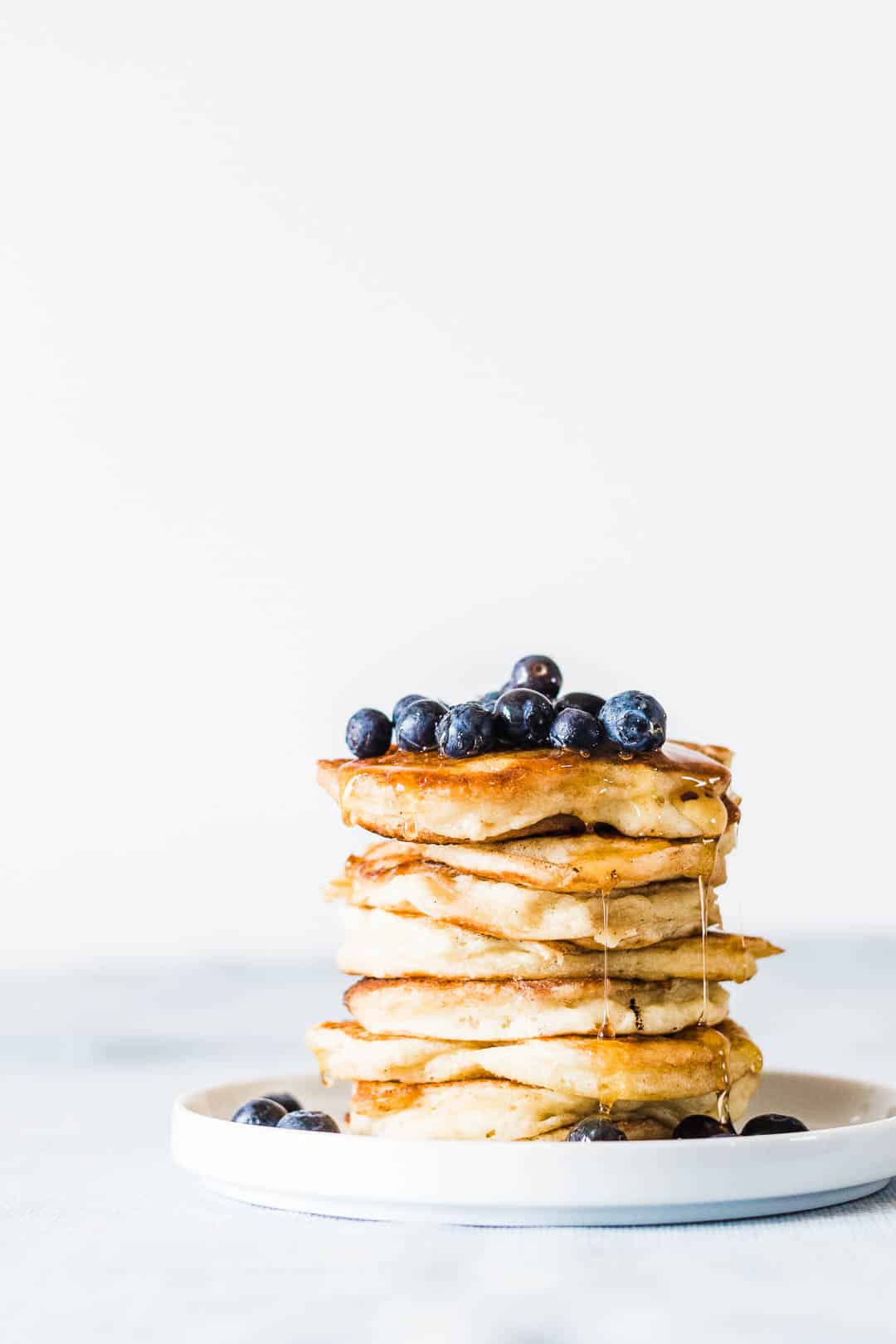 Amerikanske pandekager - tykke og luftige brunch pandekager