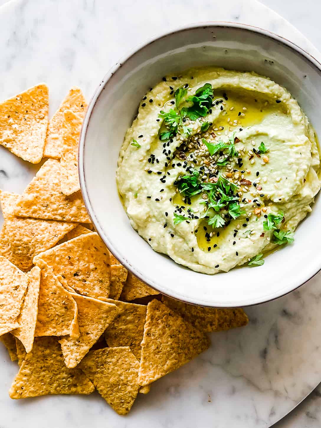 Hummus med avocado - nem opskrift på humus