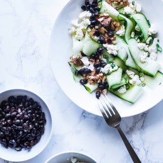 squashsalat med bønner og feta (2)