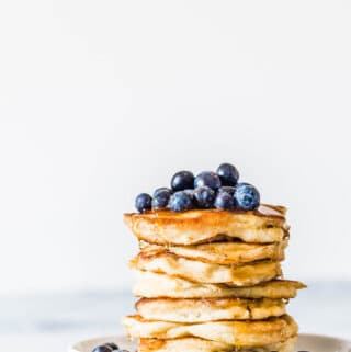 Amerikanske pandekager - tykke og luftige brunch pandekager