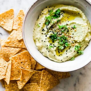 Hummus med avocado - nem opskrift på humus