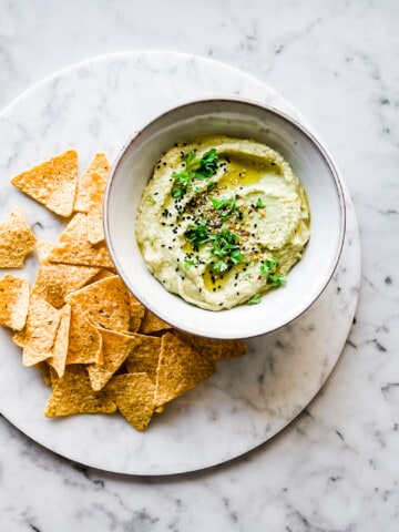 Hummus med avocado - nem opskrift på humus