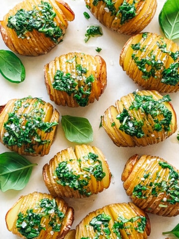 hasselback kartofler - opskrift på hasselbagte kartofler